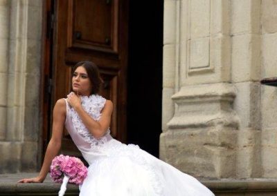 Trabajos alumnos Escuela Alta Costura Javier Barroeta