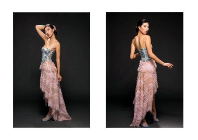 Trabajos alumnos Escuela Alta Costura Javier Barroeta